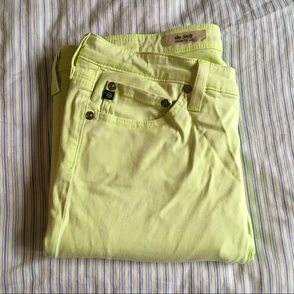 AG JEANS: The Stilt Cigarette Leg Jeans